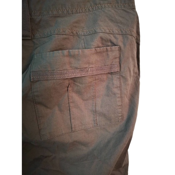 Mountain Hard‎ Wear Zip-Fly light green Capri Pants Women’s Size 12 36X22 - Picture 6 of 9